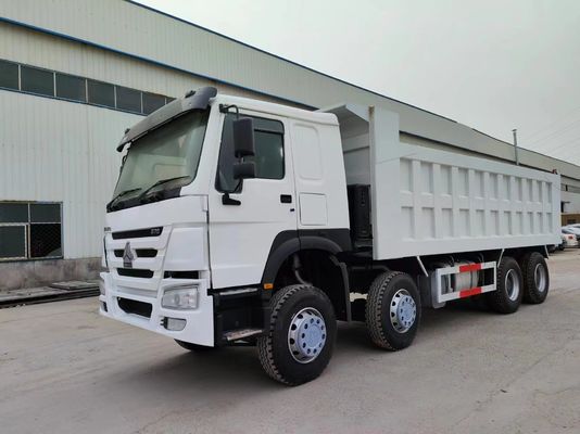 Передний подъемный стиль грузовик 12.00r20 шины 375 л.с. Sinotruk HOWO 8*4 подержанный грузовик