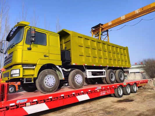 Shacman 8X4 12 колес Использованный 50тонный 60тонный тяжелый мусоровоз 351-450 лошадиных сил