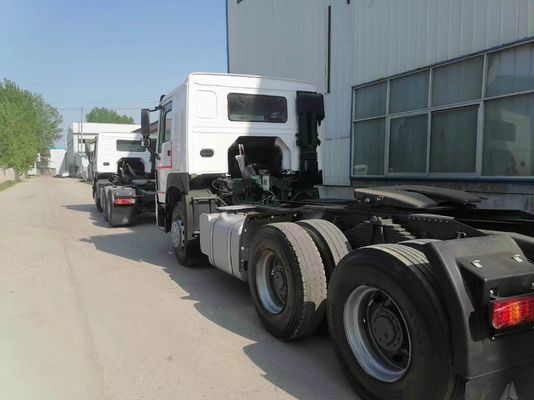 Сертификат ISO 6X4 371HP Тяжелый тракторный грузовик с дизельным двигателем Rhd тракторный грузовик