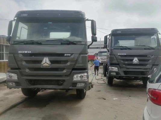 Ручная коробка передач Синий Синотрук Тяжелый грузовик 6*4 Тракторный грузовик Безтрубные шины
