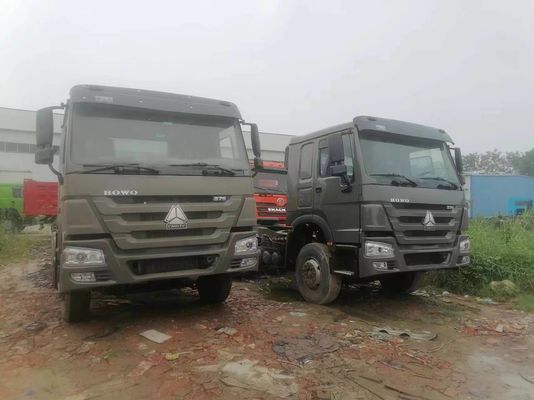 Ручная коробка передач Синий Синотрук Тяжелый грузовик 6*4 Тракторный грузовик Безтрубные шины