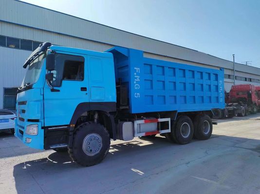 375 л.с. Подержанный Синий Синогруз &quot;Павкок&quot; HOWO 6*4