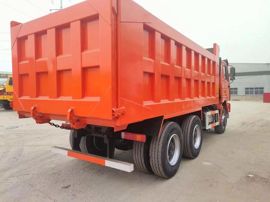 6*4 F3000 ручная коробка передач высокая грузоподъемность Red Shacman Дэмп-Трак для тяжелой работы