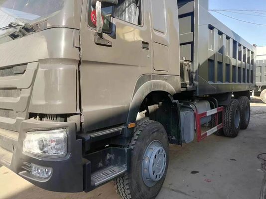 Коммерческое транспортное средство Sinotruck HOWO 6*4 Дэмп-Трактор Подержанный грузовик 10 шины Серый цвет