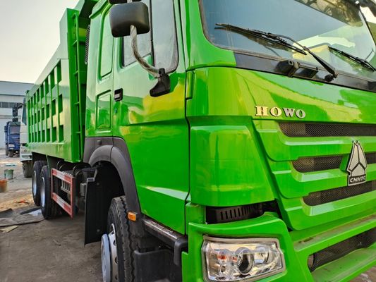 Послепродажное обслуживание гарантировано HOWO 375HP 6*4 Дэмп-Трак с конструкцией безтрубных шин
