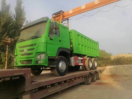 Ручная коробка передач тип 12.00r20 Шина подержанная Sinotruck HOWO 6*4 Дэмп-Трак 10 шины
