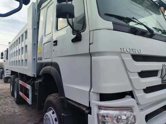 Высокая лошадиная мощность Подержанный Sinotruk HOWO 8*4 Дэмп-Трак с радиальными шинами 12 шины