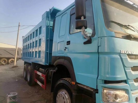 Sinotruck HOWO 6*4 Дамп-Трак Певка Синяя с радиальным дизайном шин Сертификация GCC
