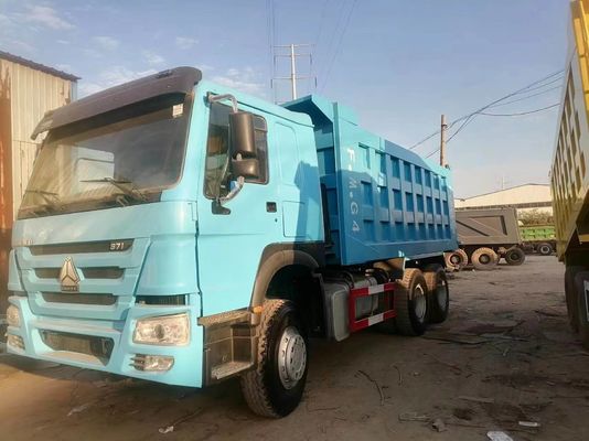Sinotruck HOWO 6*4 Дамп-Трак Певка Синяя с радиальным дизайном шин Сертификация GCC