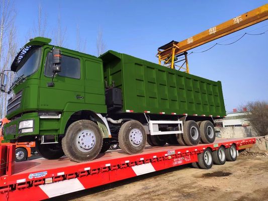 Ручная коробка передач Shacman 8X4 12 колес HOWO Использованный 50тонный 60тонный тяжелый грузовик