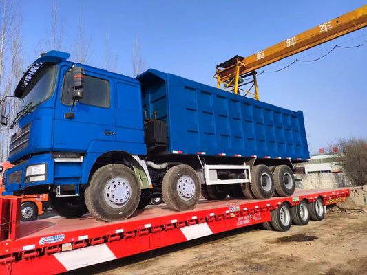 50-тонный 60-тонный Shacman F3000 8X4 12 колес HOWO Подержанный тяжелый мусоровоз с большой вместимостью