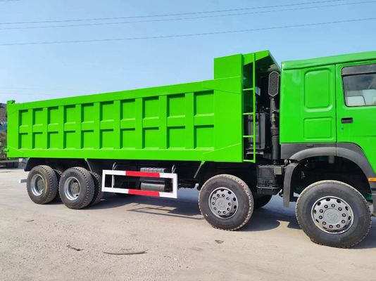 Использованный Sinotruck HOWO 6*4 Дамп-Трамп Зеленый большой грузовик мощностью 6-8 л