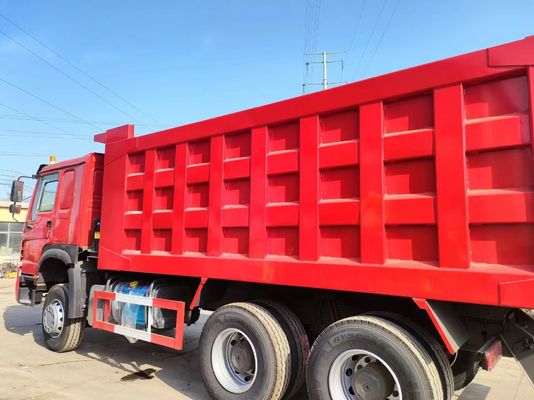 Sinotruck HOWO 6*4 Дамп-Трак в 371HP HC16 Двойной задней оси Передний стиль подъема
