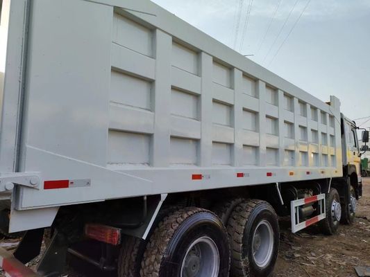 ZZ3257N3847B Дэмп-Транспортное средство - надежное решение для транспортировки белого материала