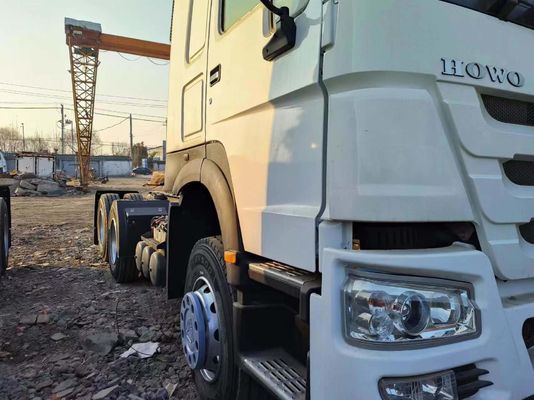 Использованный HOWO 6X4 420HP высокомощный буксирный трактор с ручной трансмиссией