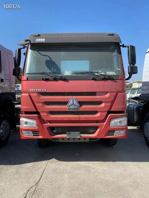 Ручная коробка передач HOWO 6*4 Тракторный грузовик 375 HP 371HP 10 шины Тяжелая прицепная головка