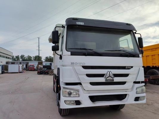 Sinotruck HOWO 6*4 Подержанный белый грузовик типа U с ручной коробкой передач