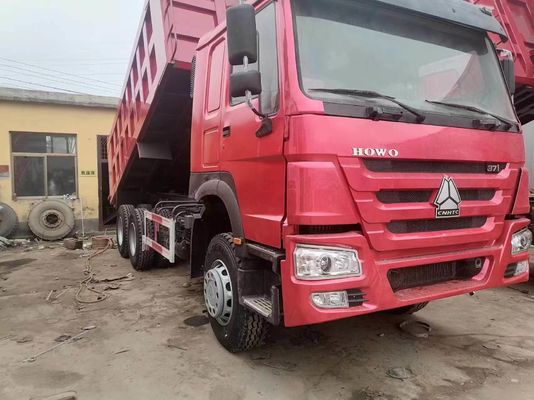 10-15 т валовой массы транспортного средства ручная трансмиссия Sinotruk HOWO 6*4 Дэмп-трактор 371HP 10 шины
