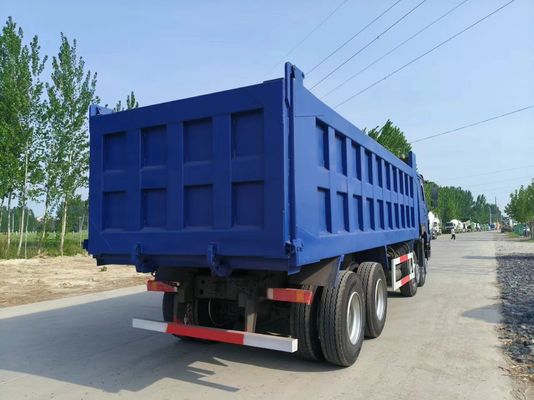 Ручная коробка передач 371 л.с. Синотрук HOWO Нагрузчик с наклоном 10 шинок 6х4 Нагрузчик с нагрузкой
