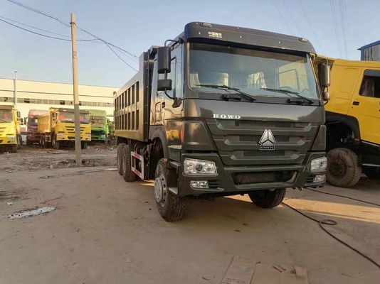Подержанный Sinotruk HOWO 6*4 Нагрузчик с наклоном 10 колес Размер 8500*2496*3450 мм Евро 3/4/5