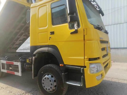 Дамп-грузовик 10 колес желтый HOWO Sinotruk 6X4 горный грузовик с 351-450 лошадиных сил