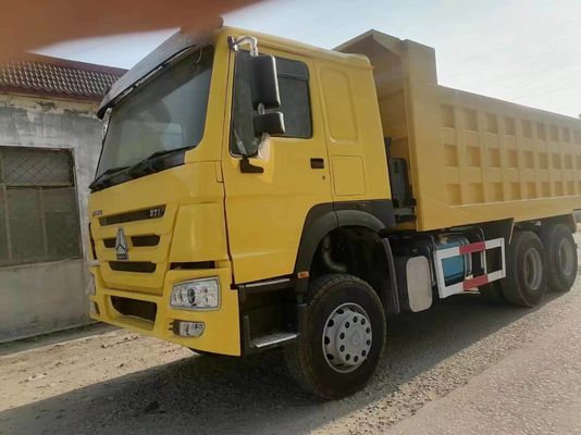 Дамп-грузовик 10 колес желтый HOWO Sinotruk 6X4 горный грузовик с 351-450 лошадиных сил