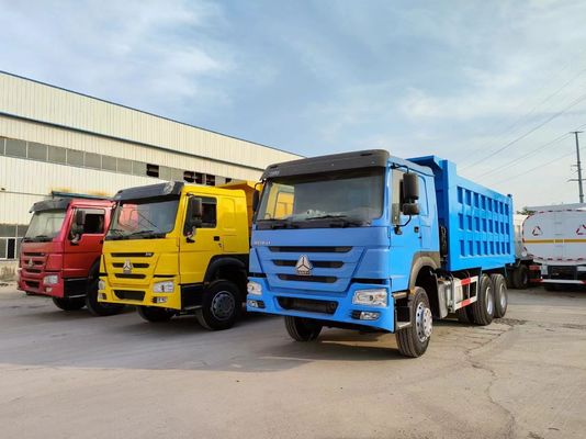 Строительные мусоровозы Передний подъемный стиль HOWO 6*4 Нагрузчик с наклоном 8500x2500x3600 мм