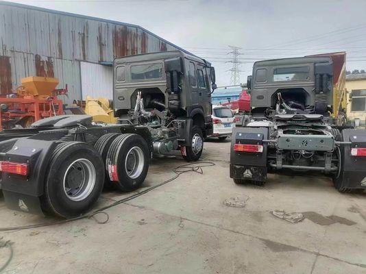 HOWO 6*4 Тракторный грузовик 351-450 л. с. Евро 3/4/5 WD615.47 WD615.96E с ручной трансмиссией
