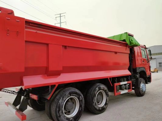 HOWO 6*4 грузовики с нагрузкой типа U Строительные грузовики с отгрузкой с 1-летним послепродажным обслуживанием