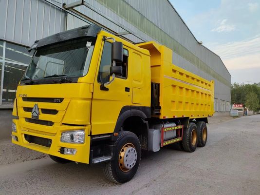 Белый HOWO 6*4 Дампер-Трамп-Трамп Строительство 40-50 т с конструкцией радиальной шины