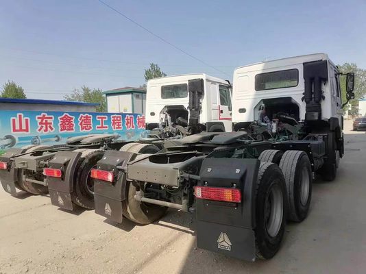 Доступный 351-450 л.с. Подержанный HOWO 6X4 10 шины тракторный грузовик 420 л.с. Евро 3 дизель