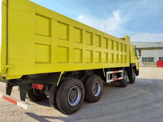 12 колес Sinotruk HOWO 8*4 Передний подъемный стиль Дэмп-Трак ручная трансмиссия