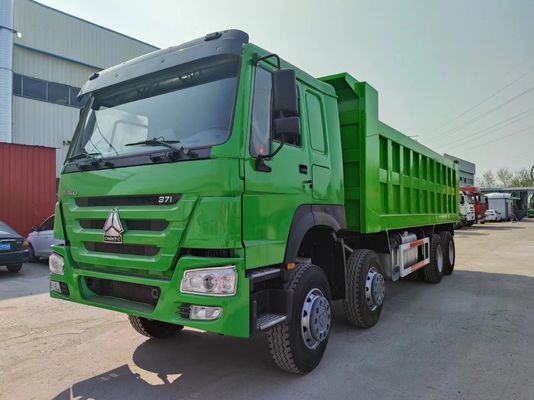 Sinotruk HOWO 8*4 Дэмп-Трак 375 л.с. Зеленый цвет 10500 х 2600 м х 3400 мм