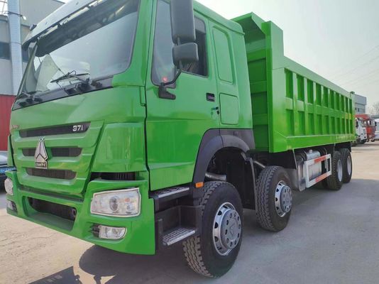 Sinotruk HOWO 8*4 Дэмп-Трак 375 л.с. Зеленый цвет 10500 х 2600 м х 3400 мм