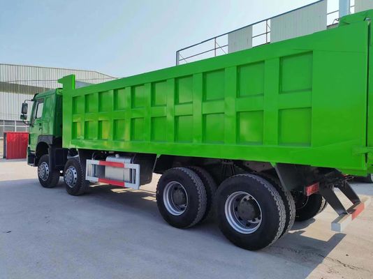 Sinotruk HOWO 8*4 Дэмп-Трак 375 л.с. Зеленый цвет 10500 х 2600 м х 3400 мм