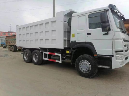 Подержанный Sinotruk HOWO 6*4 Дамп-Трак с передним стилем подъема и другим цветом