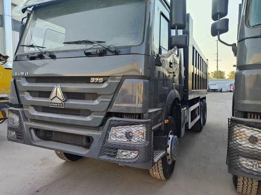 Настраиваемая емкость двигателя 6-8L HOWO 6*4 Строительный мусоровоз для транспортировки