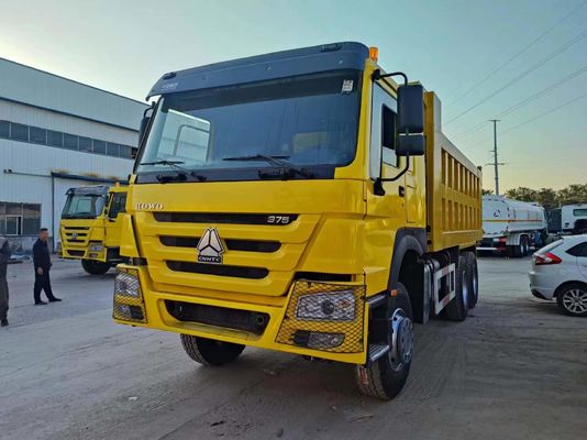 Настраиваемая емкость двигателя 6-8L HOWO 6*4 Строительный мусоровоз для транспортировки