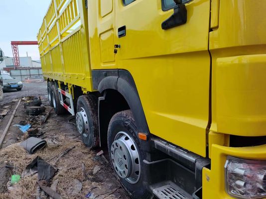 Дизайн радиальных шин HOWO Sinotruk 8*4 Грузовой грузовик Подержанный грузовик с двигателем Weichai