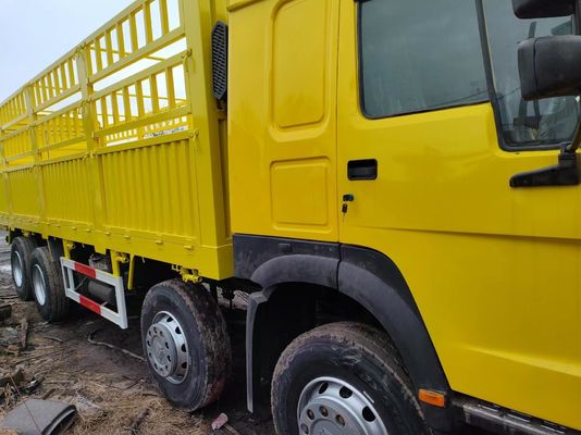 Дизайн радиальных шин HOWO Sinotruk 8*4 Грузовой грузовик Подержанный грузовик с двигателем Weichai