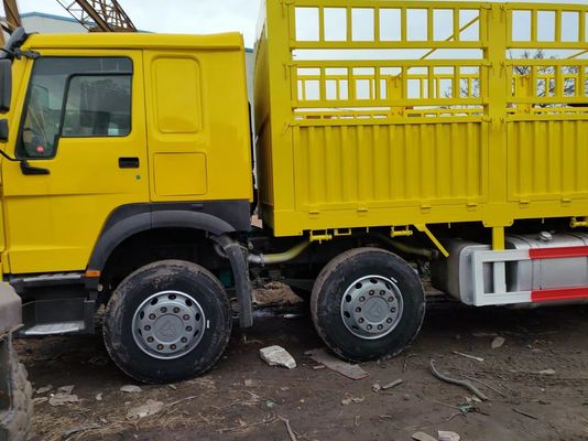 Дизайн радиальных шин HOWO Sinotruk 8*4 Грузовой грузовик Подержанный грузовик с двигателем Weichai