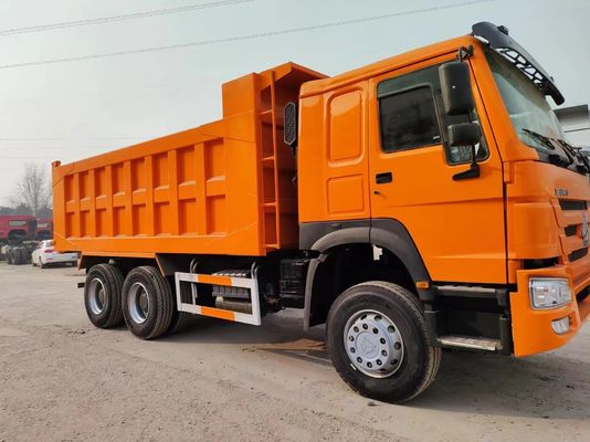 Подержанный грузовик для переднего подъема Sinotruck HOWO 6*4 Дамп-грузовик 351-450 л.с.