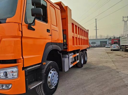 Подержанный грузовик для переднего подъема Sinotruck HOWO 6*4 Дамп-грузовик 351-450 л.с.
