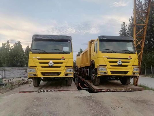 6X4 приводное колесо HOWO грузовик 371 наклонитель Использованные мусоровозы мощностью 6-8 л