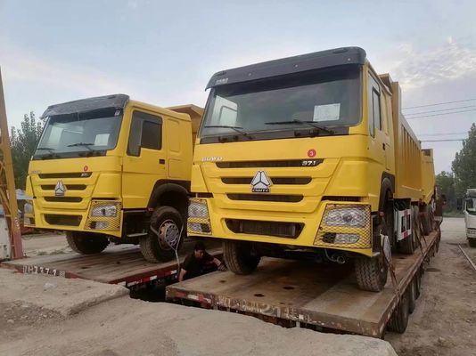 6X4 приводное колесо HOWO грузовик 371 наклонитель Использованные мусоровозы мощностью 6-8 л