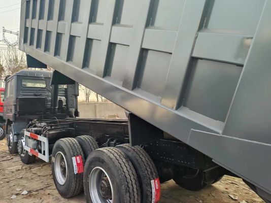 Shacman 8X4 Дамп 30т Использованный Sinotruck Суперпривод 375HP 12 колеса 40т
