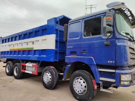 8×4 приводное колесо Shacman F3000 Ручная коробка передач Дизельный двигатель Свертывающийся грузовик